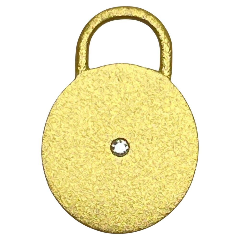 CHARM ME UP 22k gold diamond charm by DOROTA LASAK